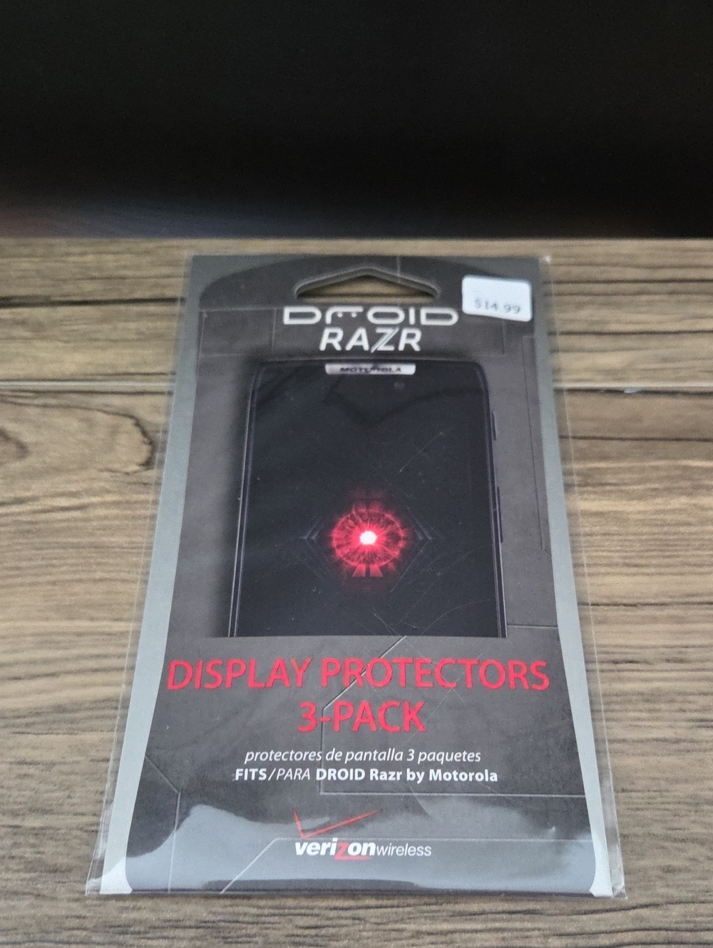 Motorola Droid Razr Screen Protectors 3-Pack